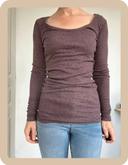 Pull fin côtelé violet New Look taille 40 💖