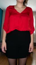 Blouse rouge