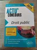 Actu concours droit public