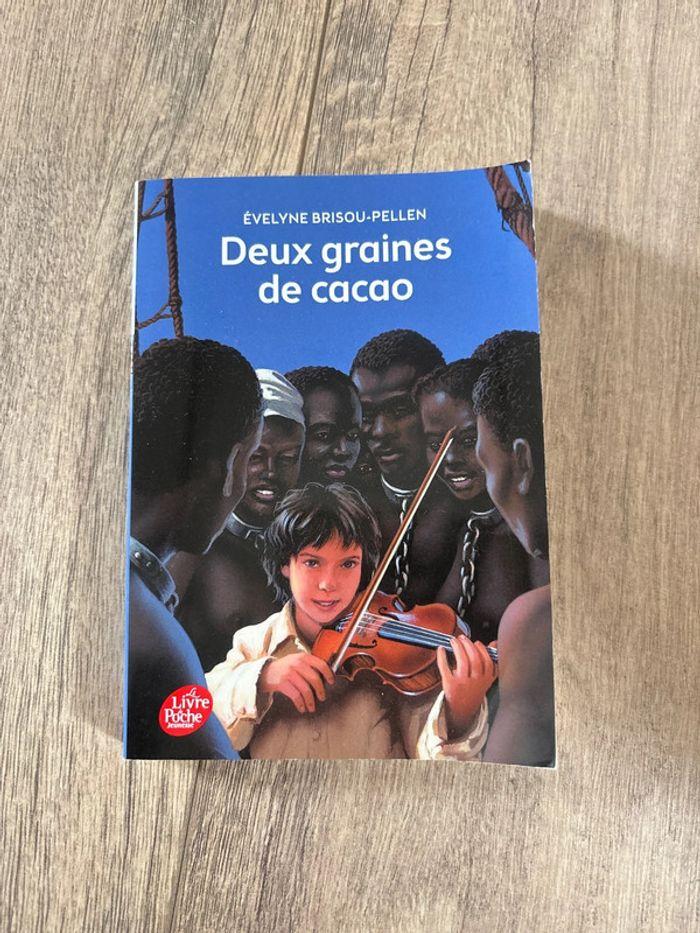 Deux graines de cacao