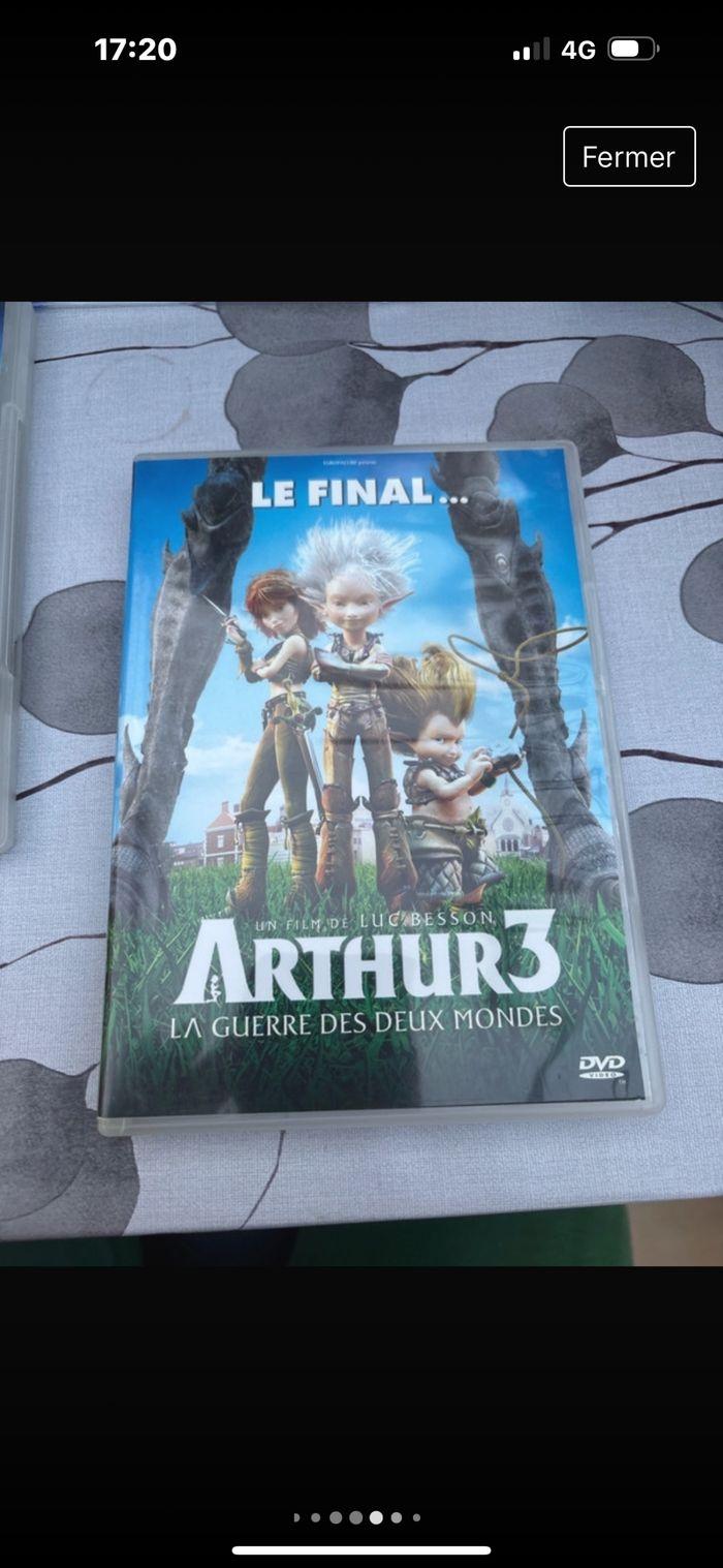 Lot dvd Arthur et les minimoys - photo numéro 9