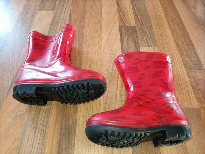 Bottes rouge cars 23 - photo numéro 6