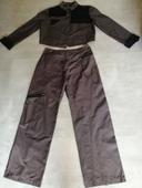 Ensemble Pantalon et Veste marron et noire Taille 40/42 Motys