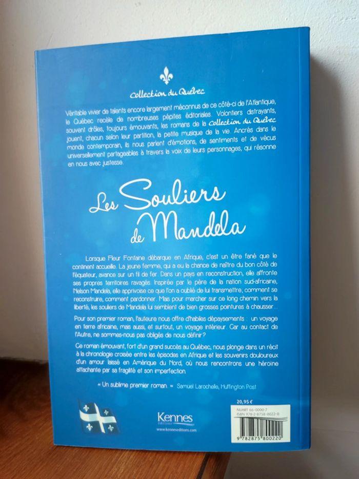 Livre "les souliers de Mandela" de Eza paventi - photo numéro 2