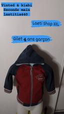 Gilet 4 ans garçon