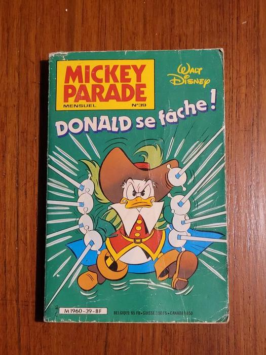 3 Mickey Parade - Disney - vintage 1983 - photo numéro 4