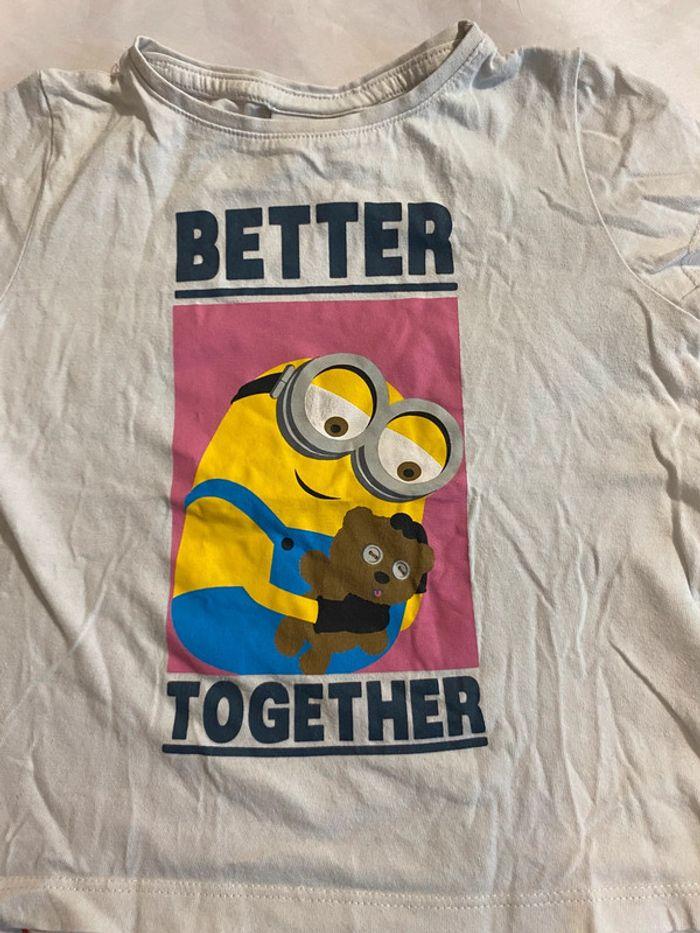 Jolie tee shirt les minions - photo numéro 2