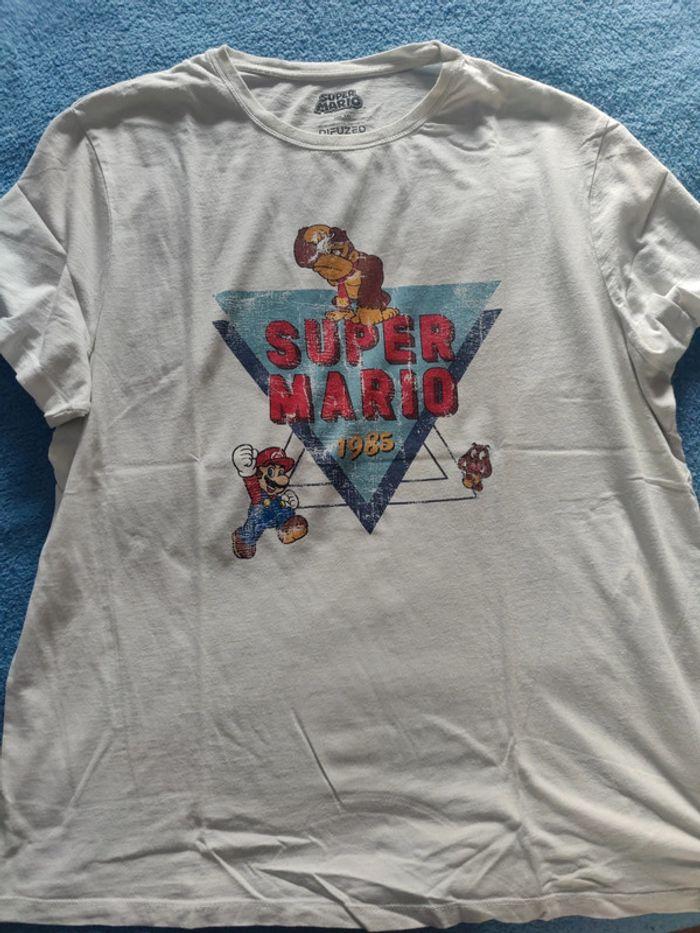 T-shirt homme Super Mario XXL - photo numéro 1