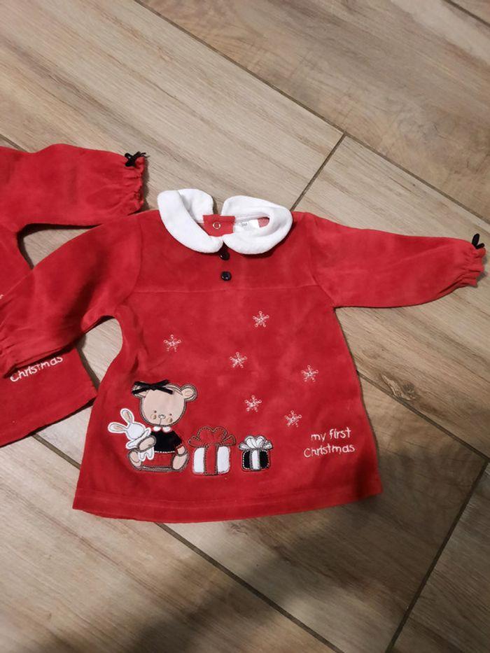 Petite robe de Noël  en 3 mois fille 3euros l'unité - photo numéro 2