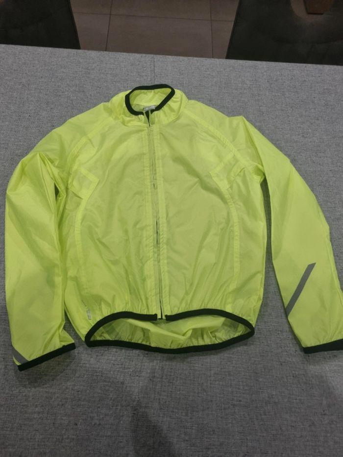 Veste pluie fluo - photo numéro 1