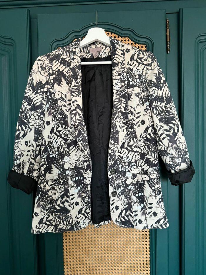 Blazer imprimé H&M 36 - photo numéro 1