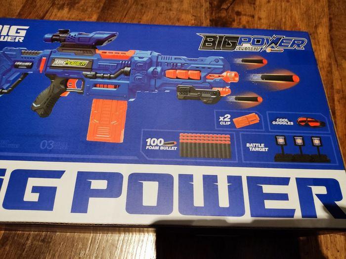 Coffret Big nerf electric avec cible NEUF - photo numéro 1