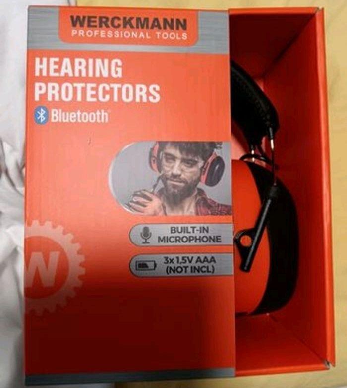 Casque de protection auditive bluetooth neuf werckman - photo numéro 1