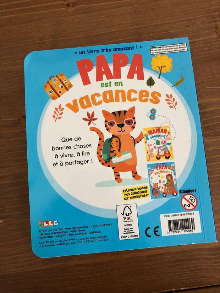 Livre Papa est en vacances - photo numéro 3