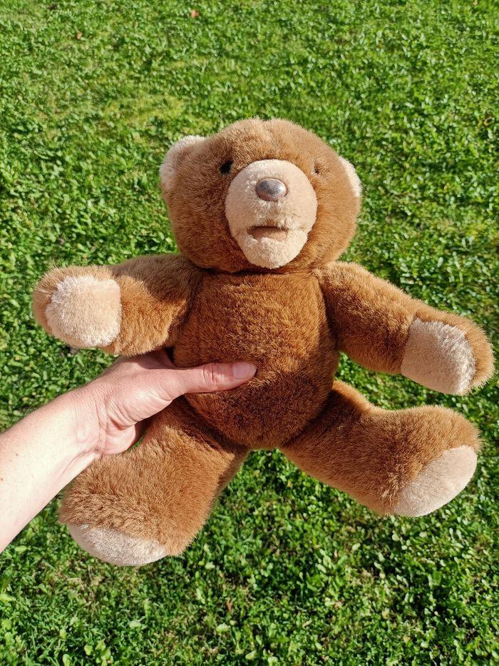 Petit ours brun peluche 🧸 - photo numéro 4