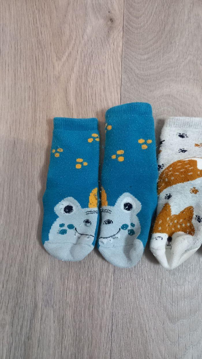 Lot de 3 paires de chaussettes anti dérapante - photo numéro 4