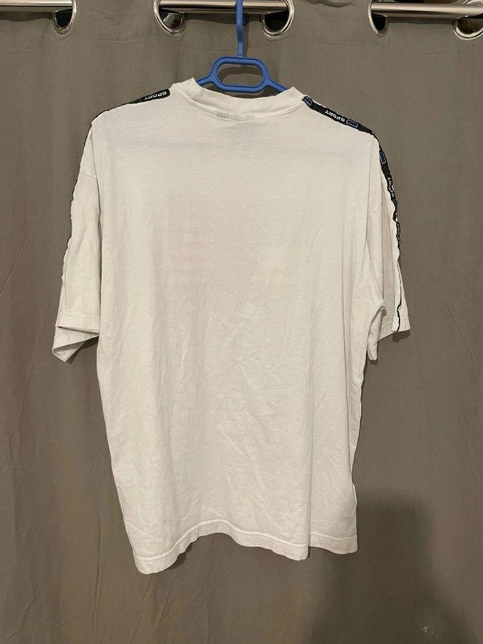 T-shirt à manches courtes blanc vintage drapeau américain Ralph Lauren Sport taille XL - photo numéro 5