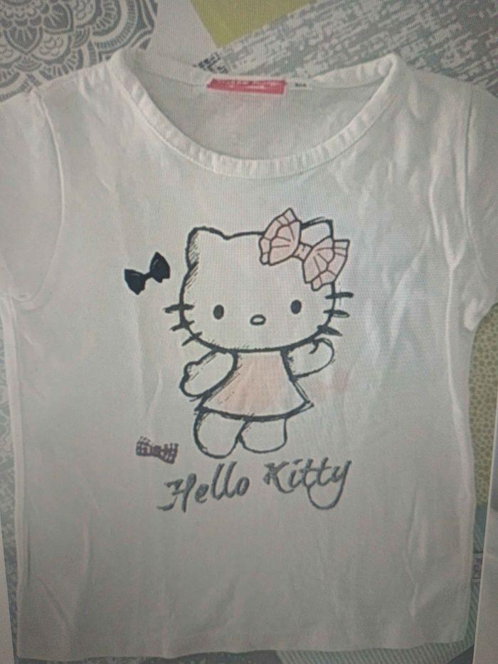 T-shirt manches courtes Hello Kitty 3/4ans