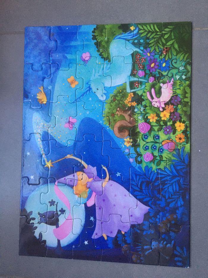 Puzzle fée et licorne - photo numéro 4