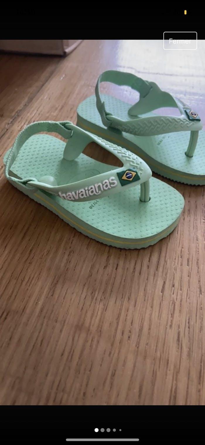 Tong bébé havaianas - photo numéro 1