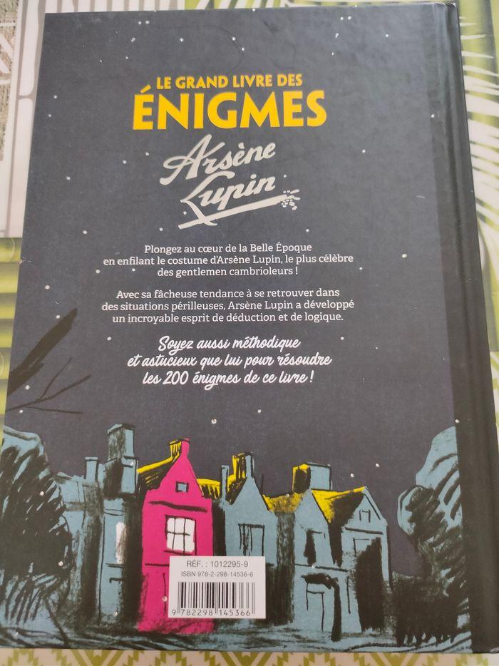 Le livre des enigmes Arsène Lupin - photo numéro 2