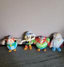 Lot 4 mini peluches Asterix