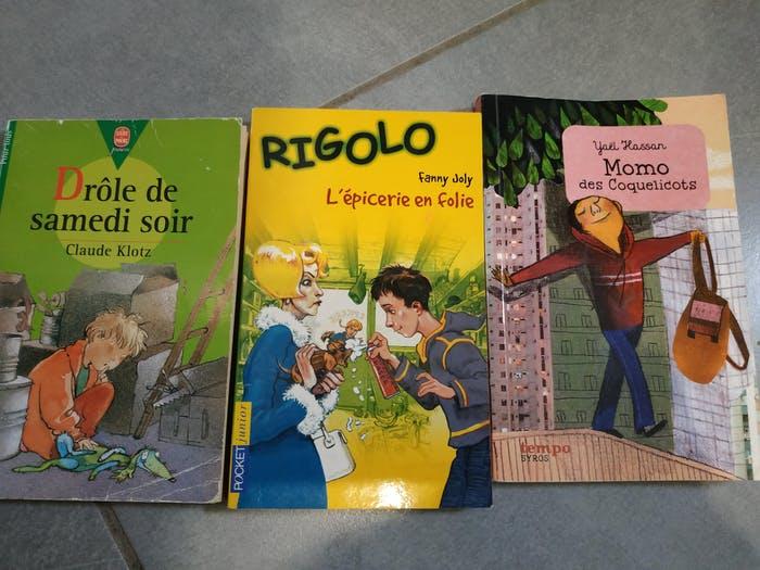 Lot 3 livres