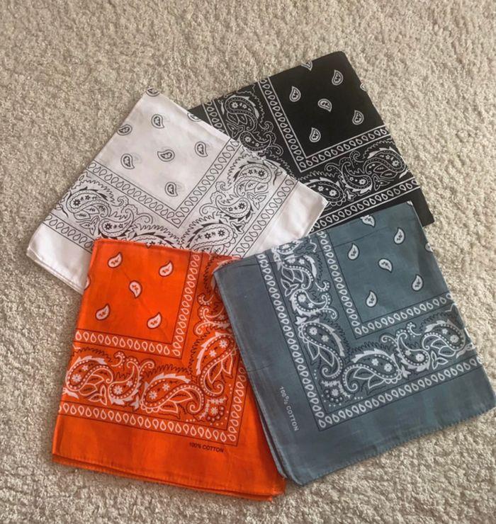 Lot de 4 bandanas neuf - photo numéro 2