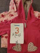 Lot de 2 vestes roses