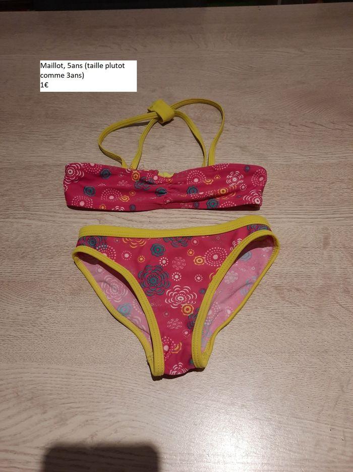 Maillot bikini 3 ans