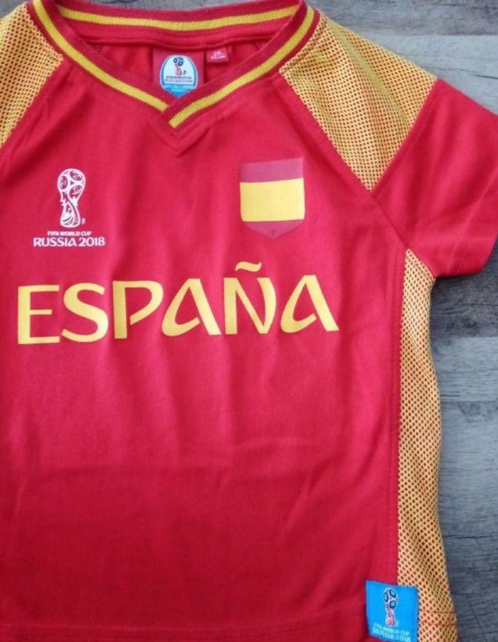 Garçon 2 ans Maillot Fifa supporter Espagne - photo numéro 4